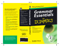 Grammer Essentials For Dummies - Scan My Library.pdf